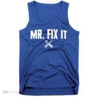 Mr Fix It Funny Cool Gift Tank Top thumb 0
