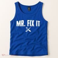 Mr Fix It Funny Cool Gift Tank Top thumb 2