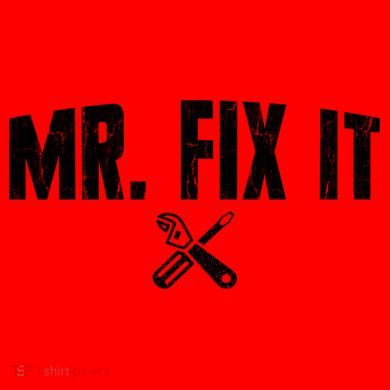 Mr Fix It Funny Cool Gift Santa Hat