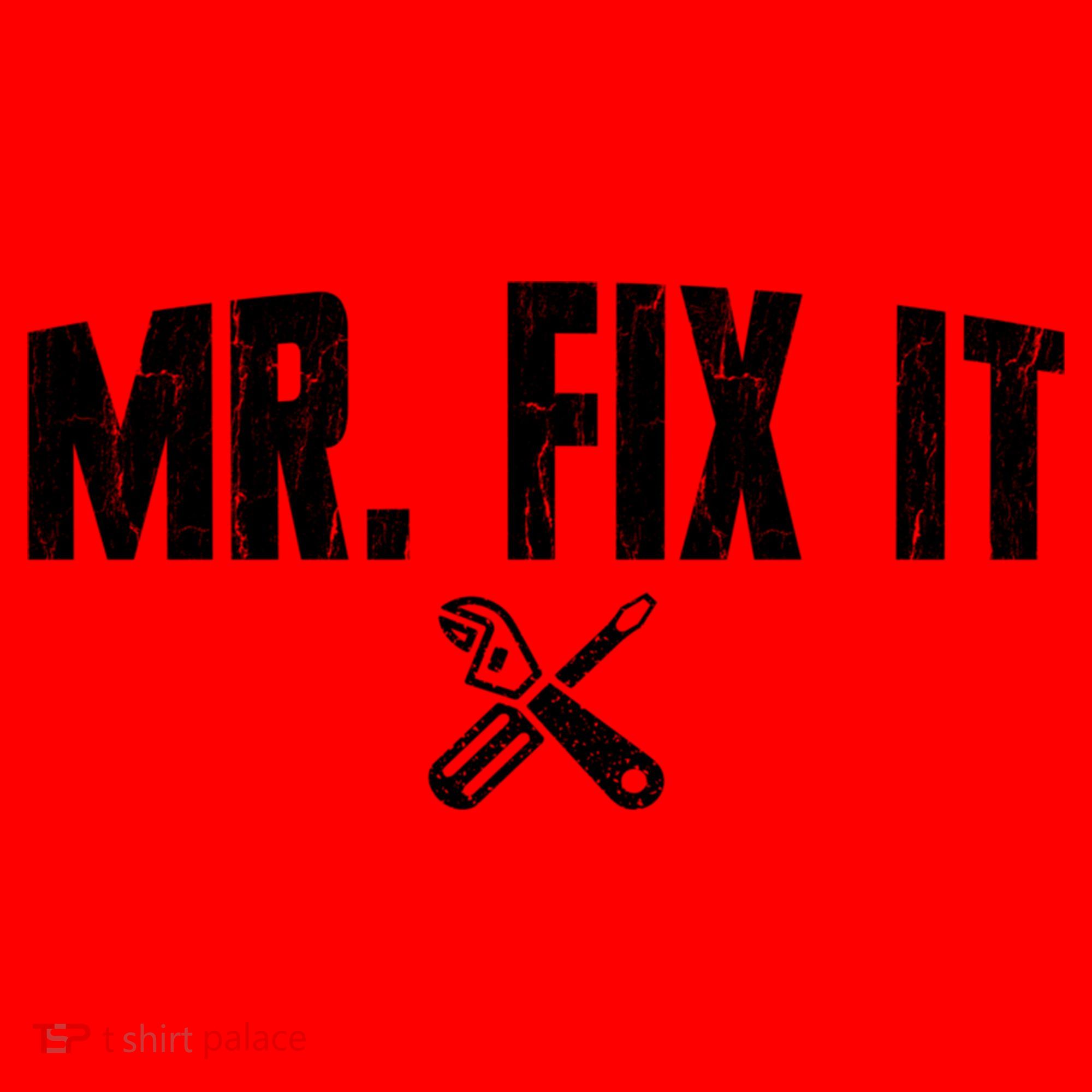 Mr Fix It Funny Cool Gift Santa Hat