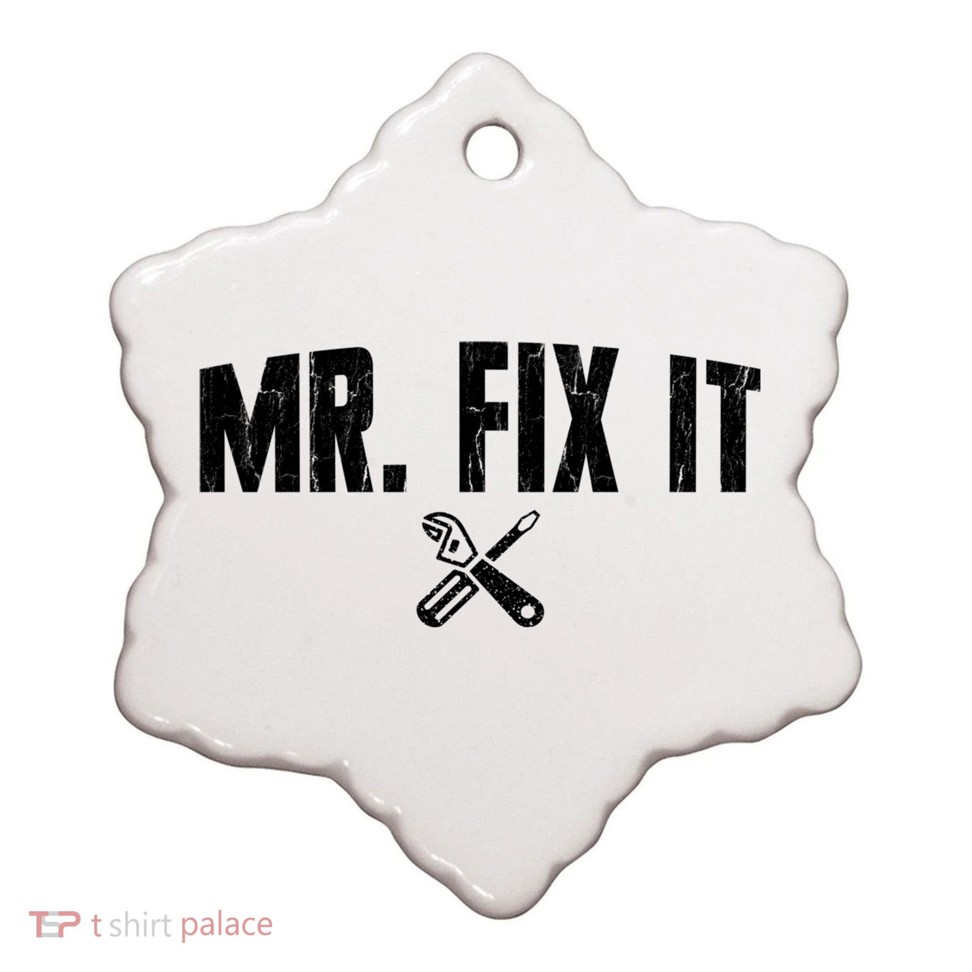 Mr Fix It Funny Cool Gift Ceramic Ornament