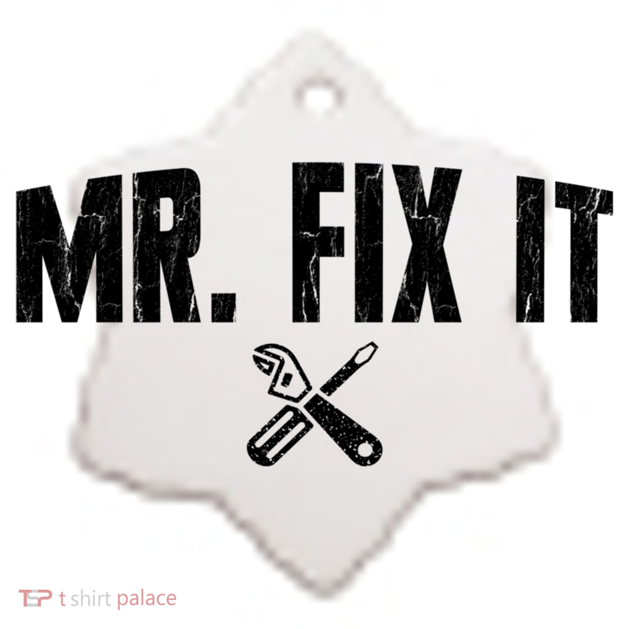 Mr Fix It Funny Cool Gift Ceramic Ornament