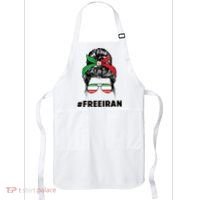 MahsaAmini Free Iran Women Life Freedom Protest Apron thumb 0