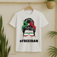 MahsaAmini Free Iran Women Life Freedom Protest T-Shirt thumb 2