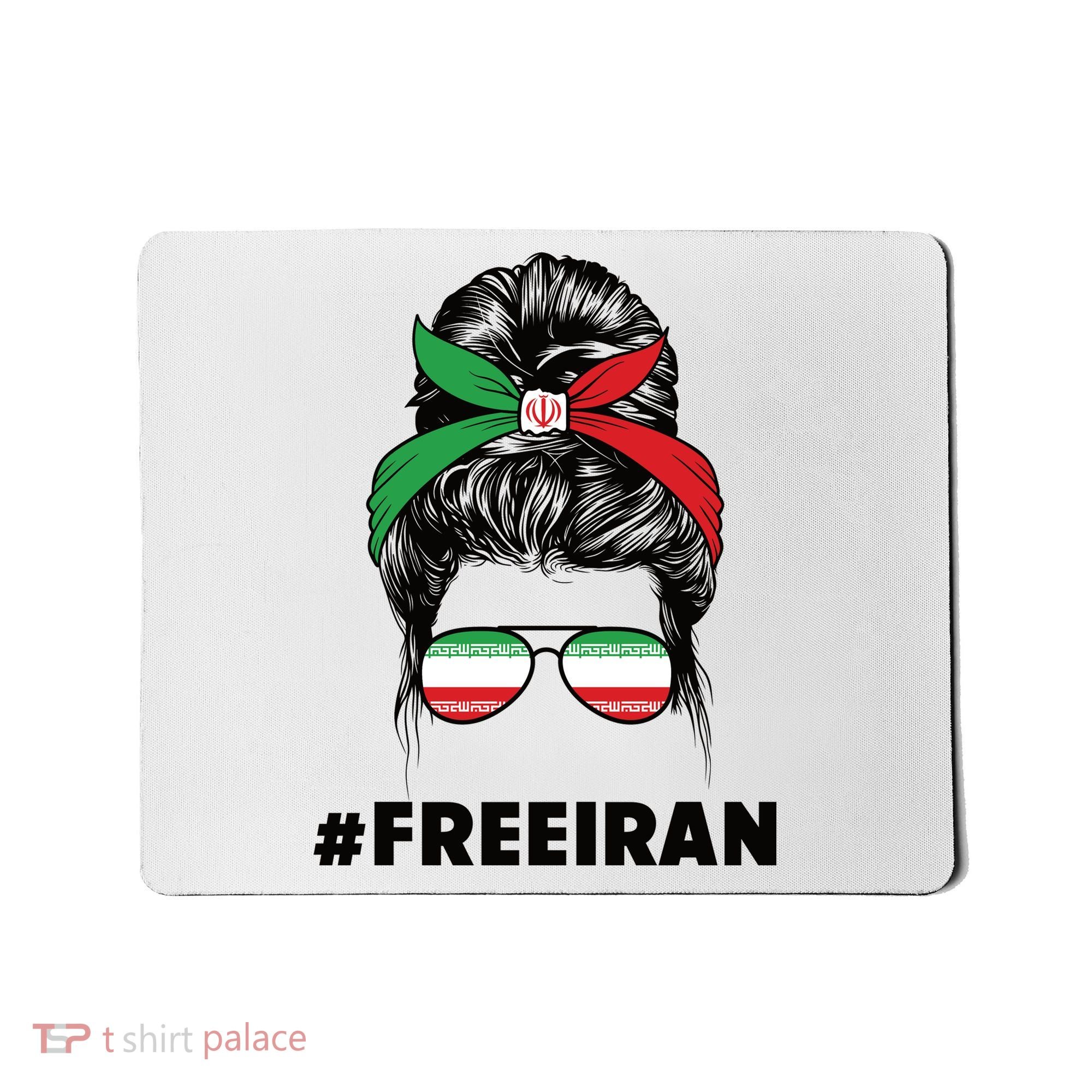 MahsaAmini Free Iran Women Life Freedom Protest Mousepad