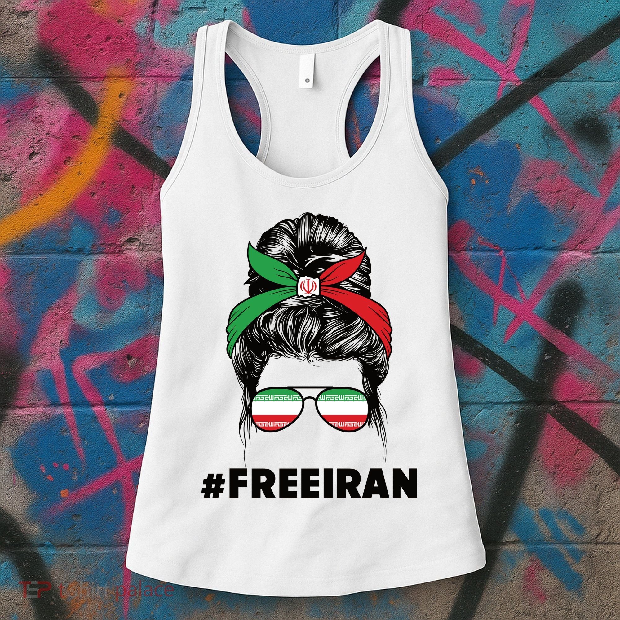 MahsaAmini Free Iran Women Life Freedom Protest Women's Tank Top