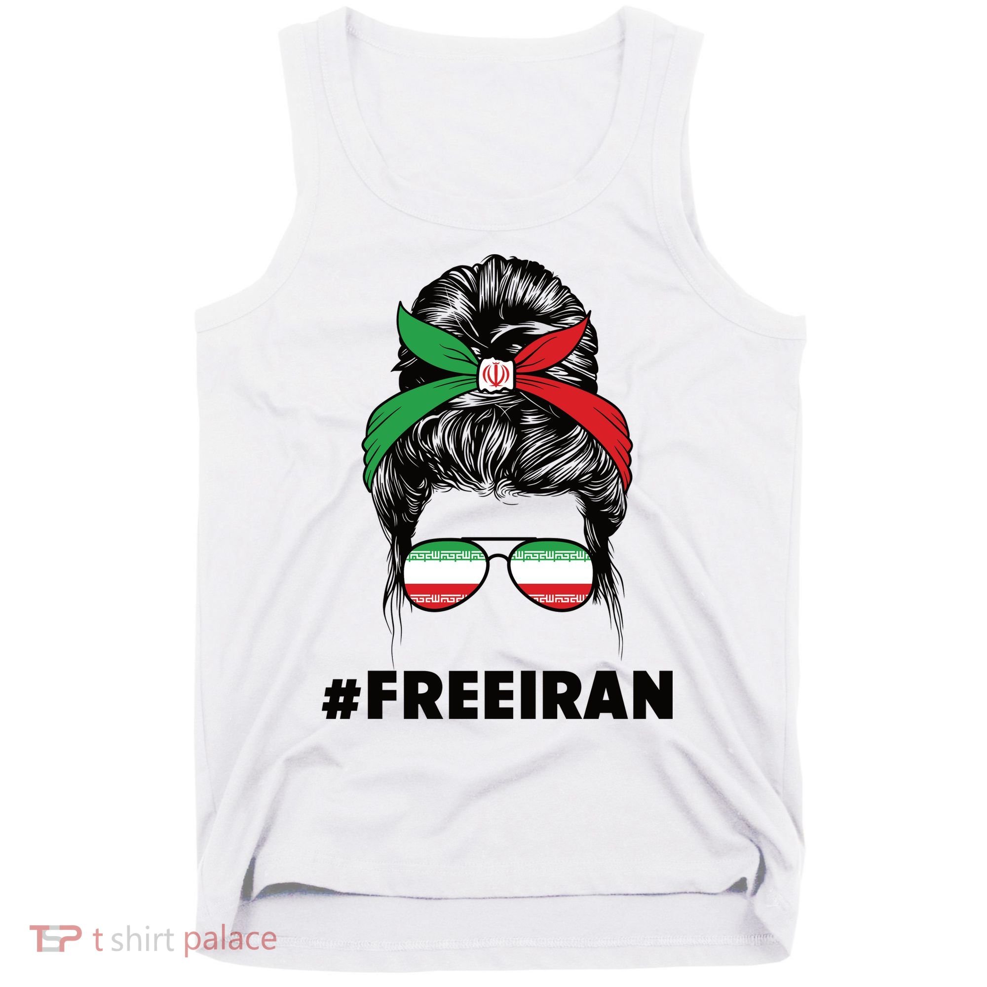 MahsaAmini Free Iran Women Life Freedom Protest Tank Top