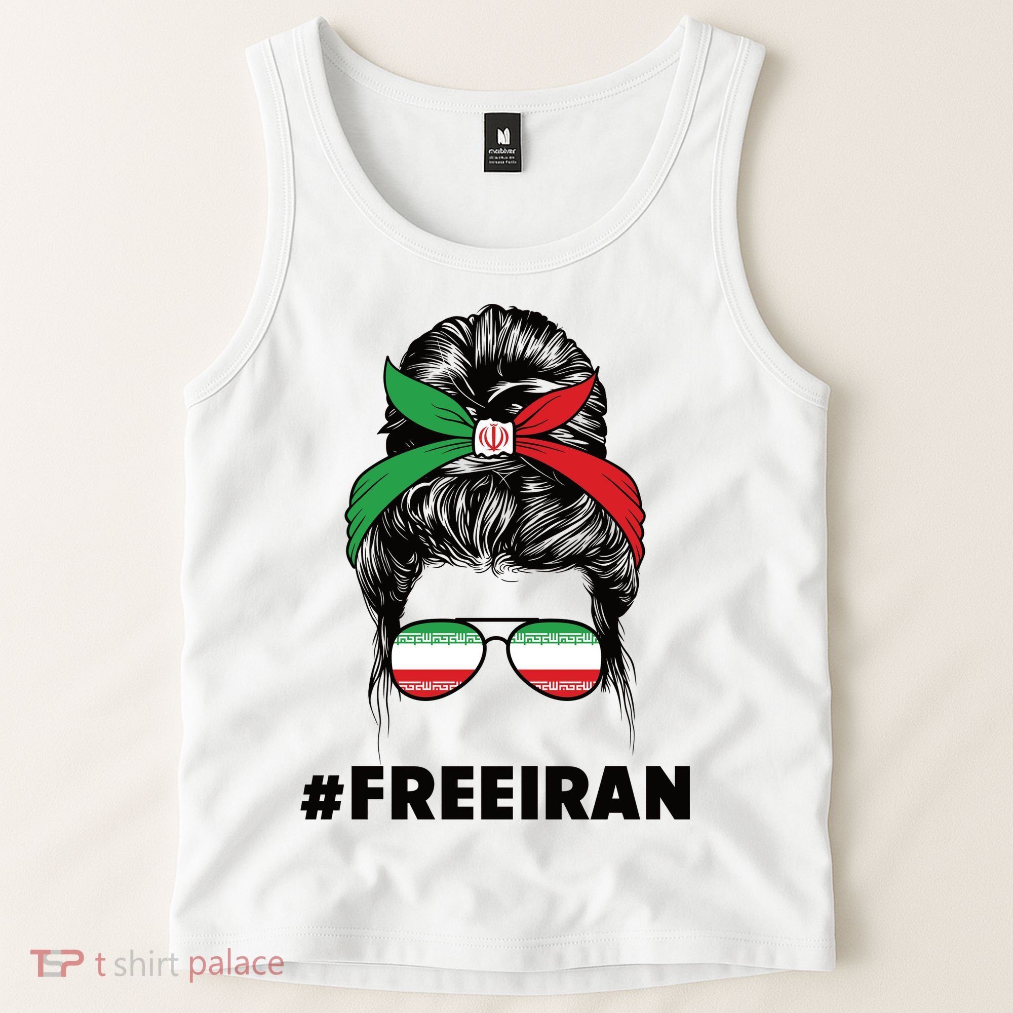 MahsaAmini Free Iran Women Life Freedom Protest Tank Top