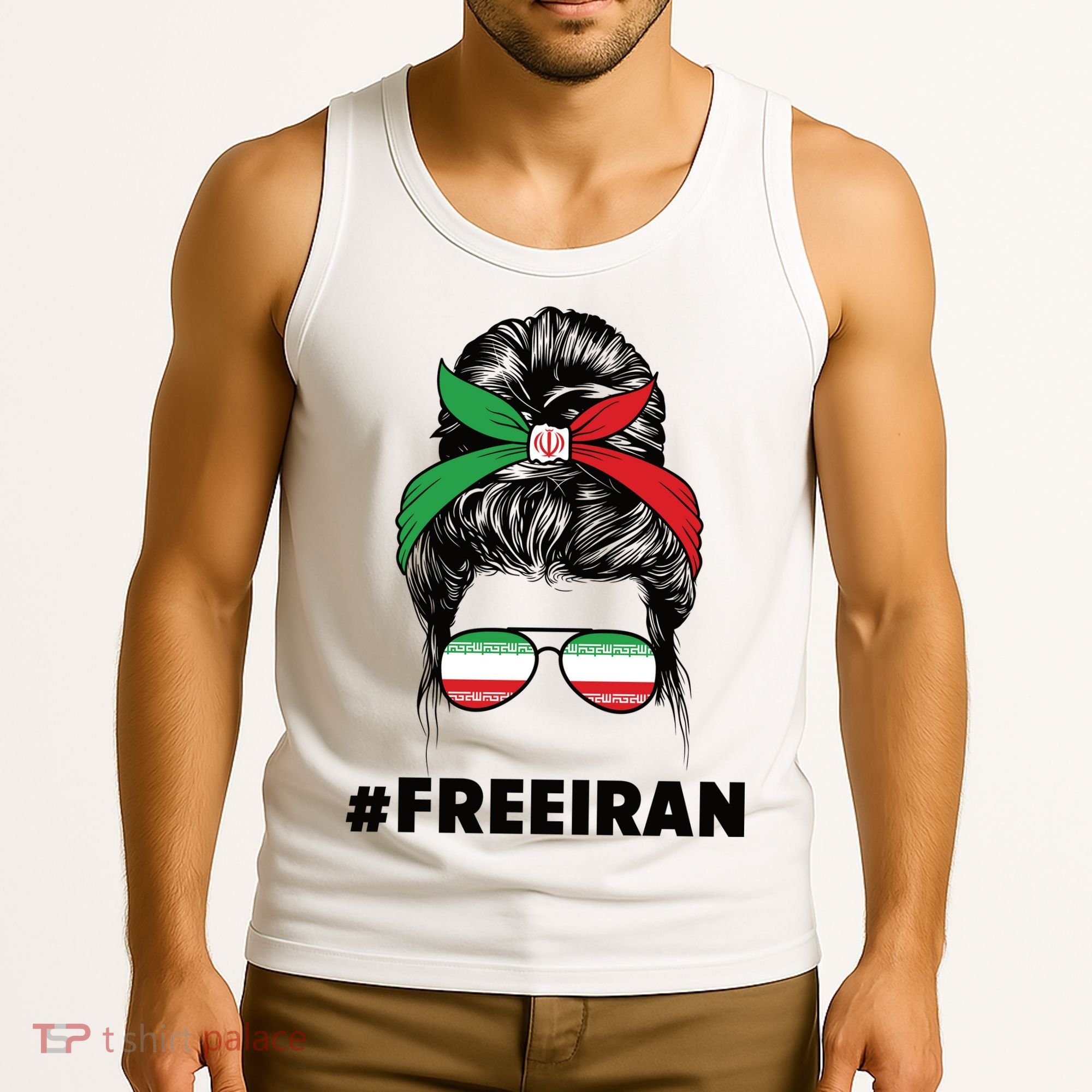 MahsaAmini Free Iran Women Life Freedom Protest Tank Top