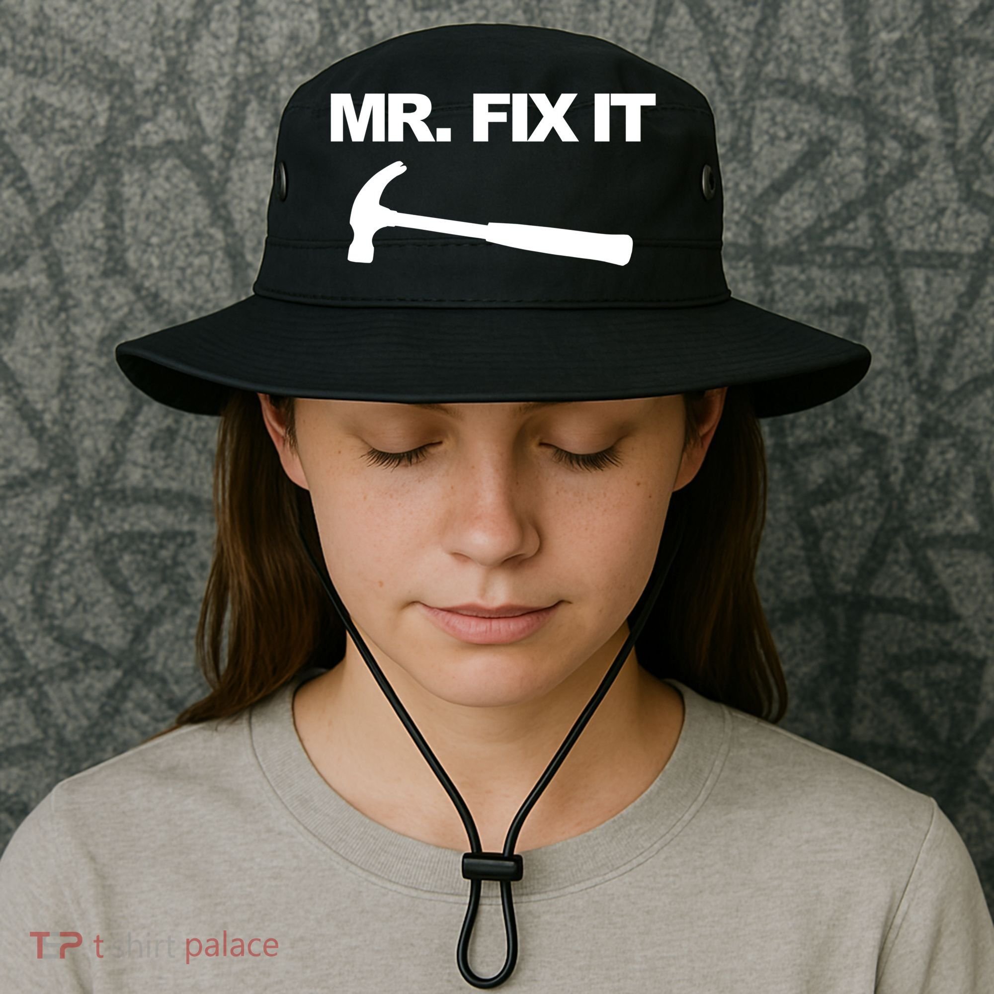 Mr Fix It Funny Gift Bucket Hat