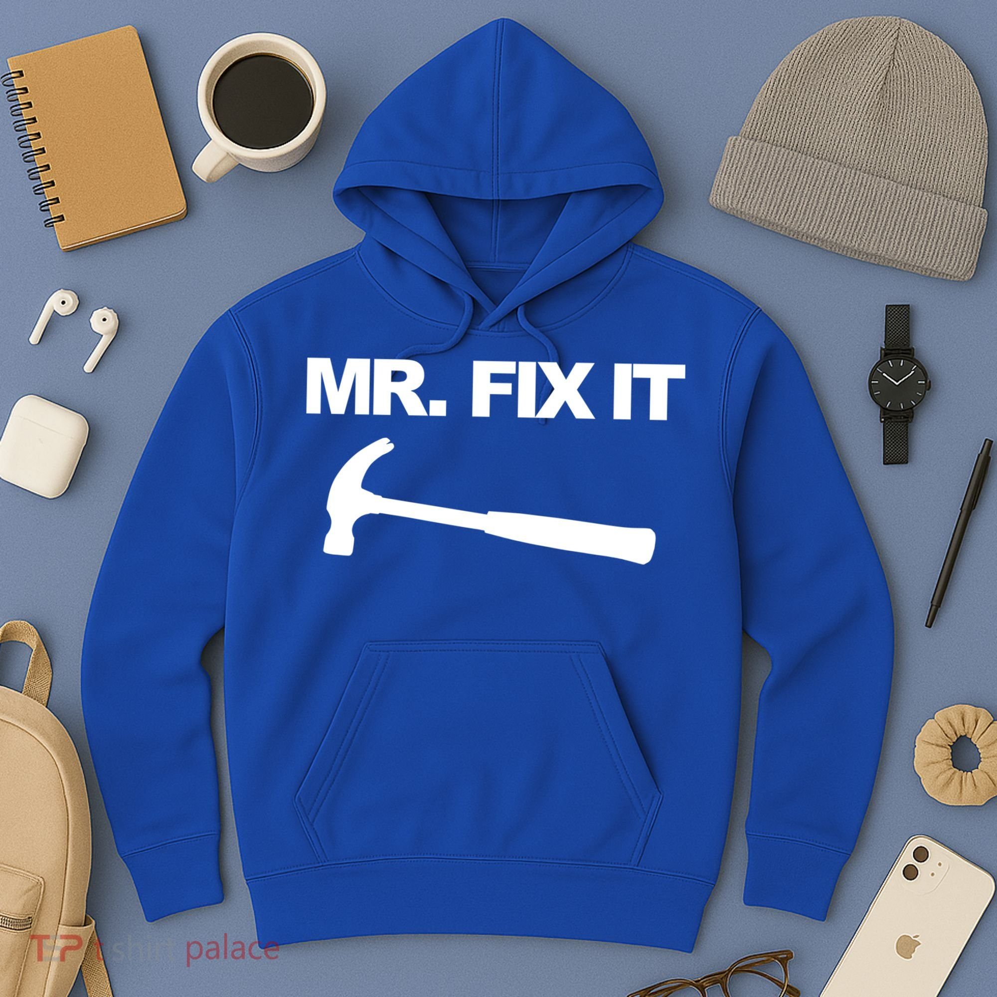 Mr Fix It Funny Gift Hoodie