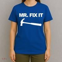 Mr Fix It Funny Gift T-Shirt thumb 4