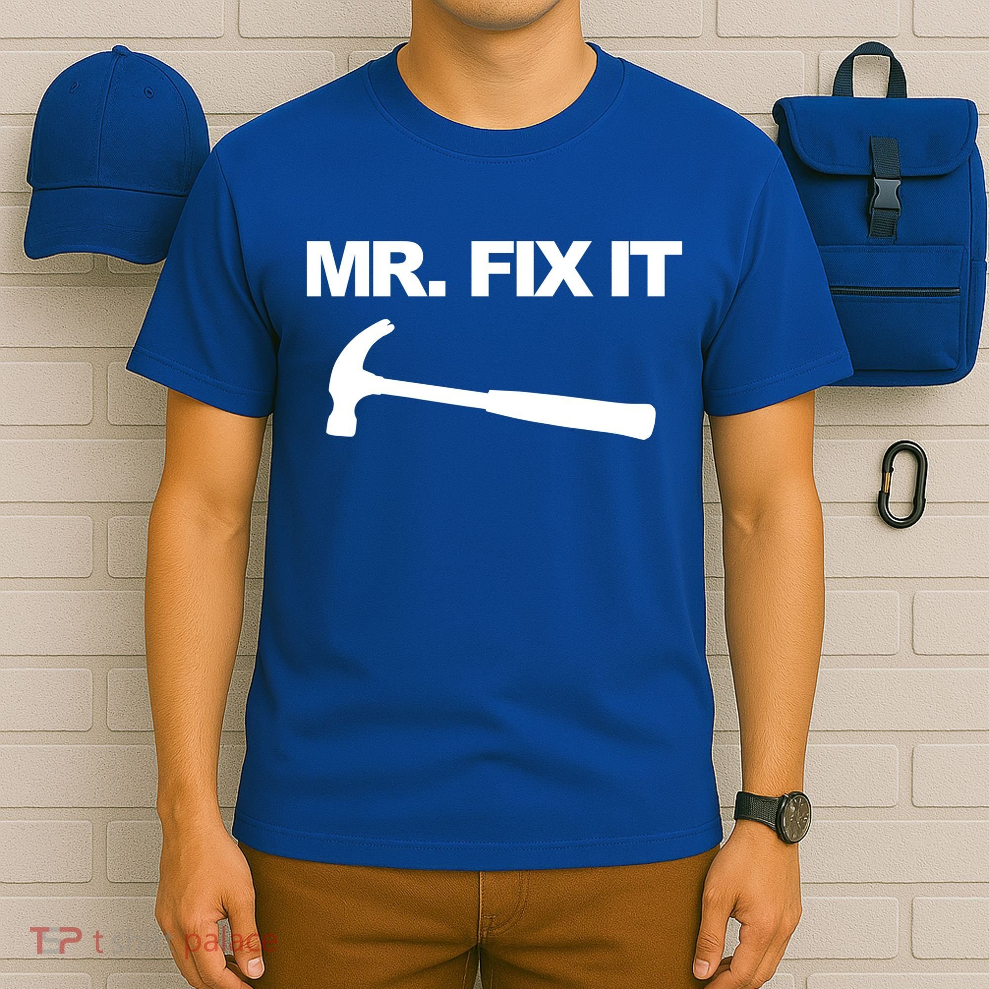 Mr Fix It Funny Gift T-Shirt