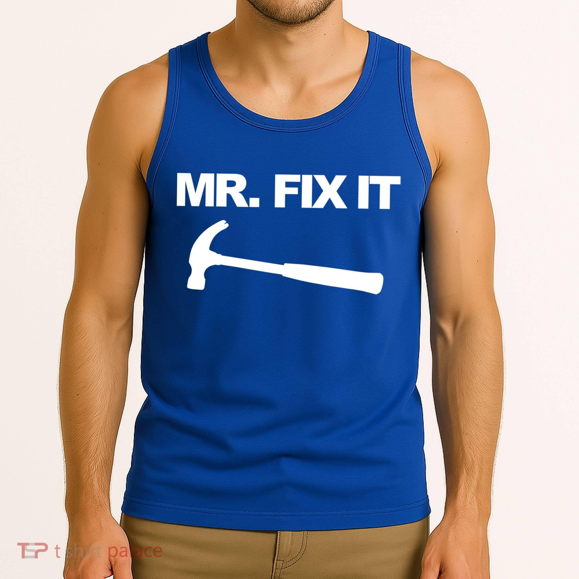 Mr Fix It Funny Gift Tank Top