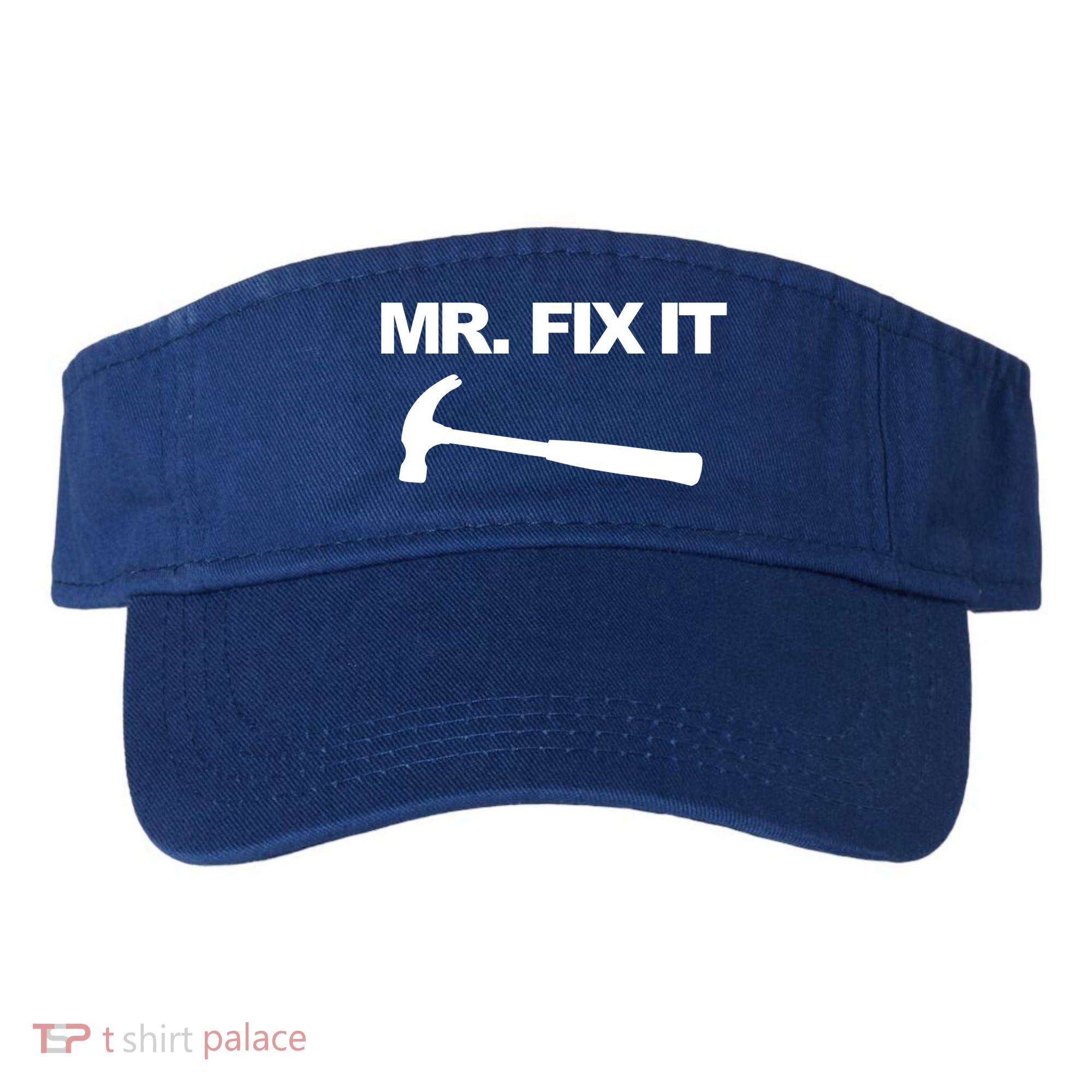 Mr Fix It Funny Gift Visor