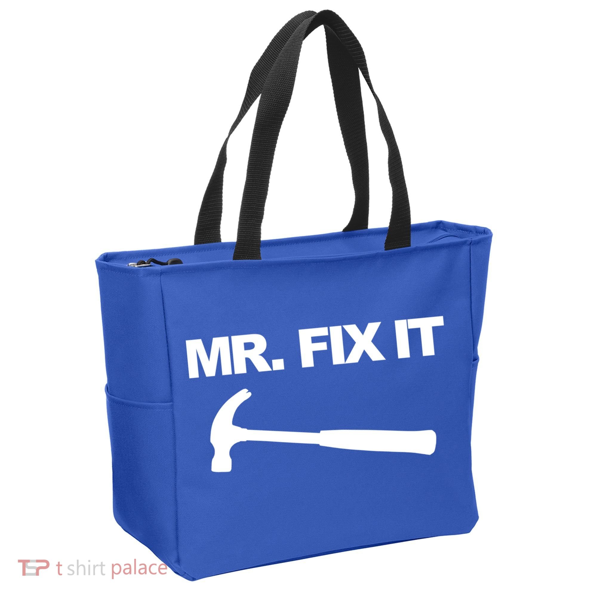 Mr Fix It Funny Gift Tote Bag