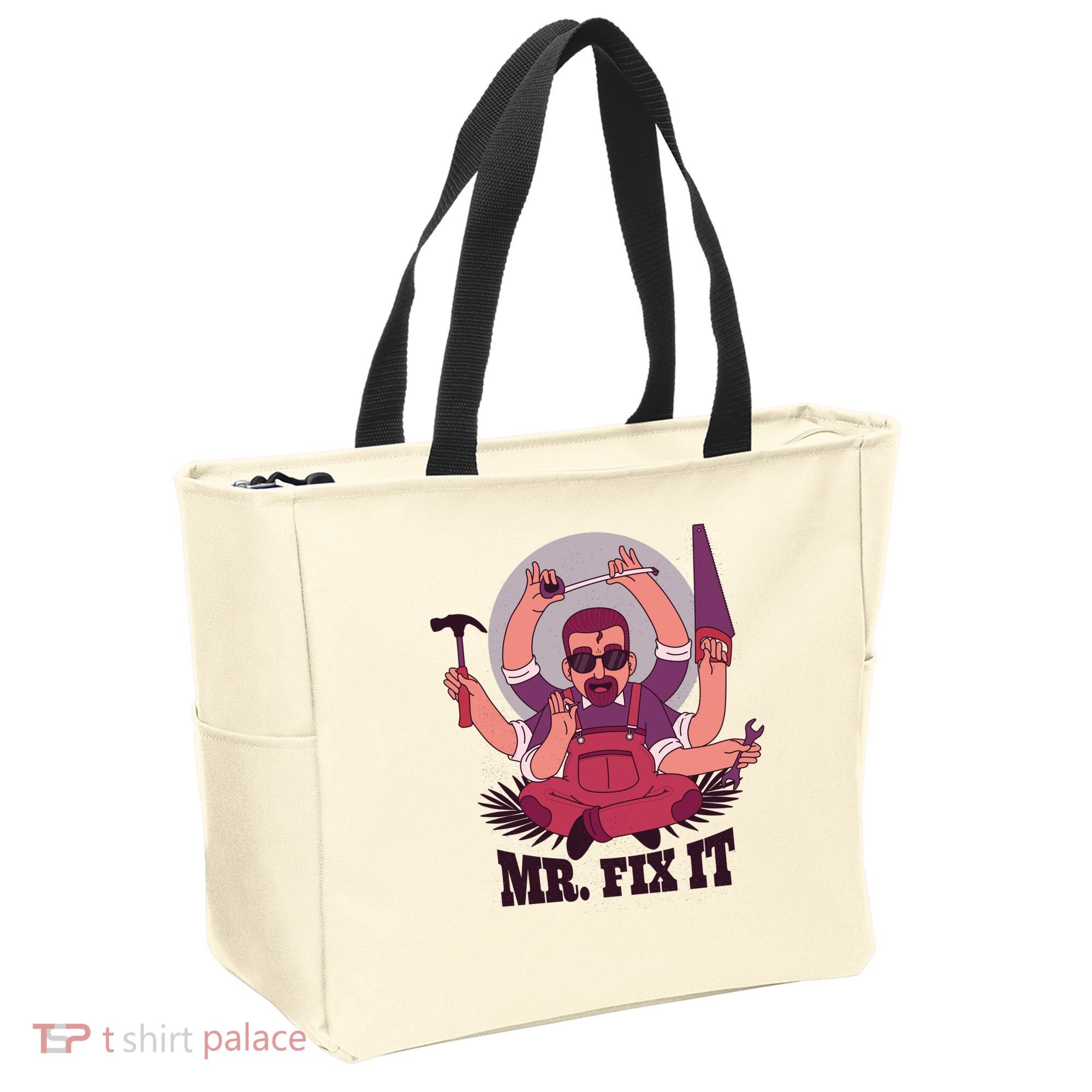 Mr Fix It Tote Bag