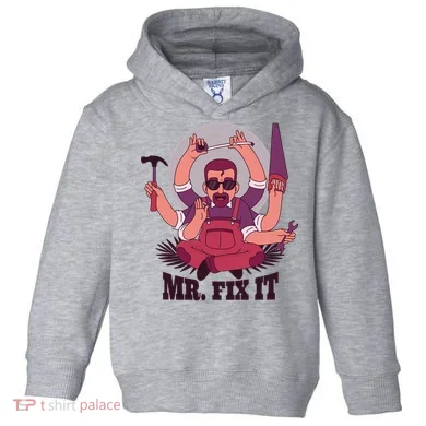 Mr Fix It Toddler Hoodie