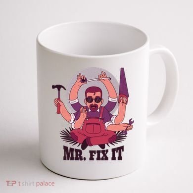 Mr Fix It Coffee Mug back