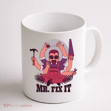 Mr Fix It Coffee Mug back