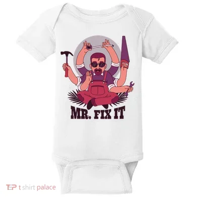 Mr Fix It Baby Bodysuit