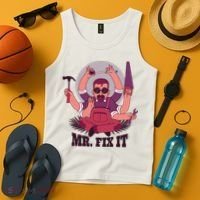 Mr Fix It Tank Top thumb 4