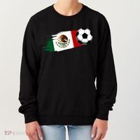 Mexico Flag Jersey Mexican Soccer Team Mexican Women's Sweatshirt thumb 0