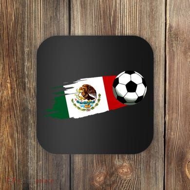 Mexico Flag Jersey Mexican Soccer Team Mexican Coaster