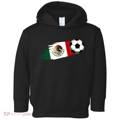 Mexico Flag Jersey Mexican Soccer Team Mexican Toddler Hoodie