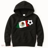 Mexico Flag Jersey Mexican Soccer Team Mexican Kids Hoodie thumb 0