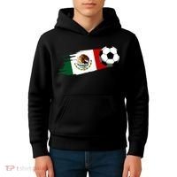 Mexico Flag Jersey Mexican Soccer Team Mexican Kids Hoodie thumb 4