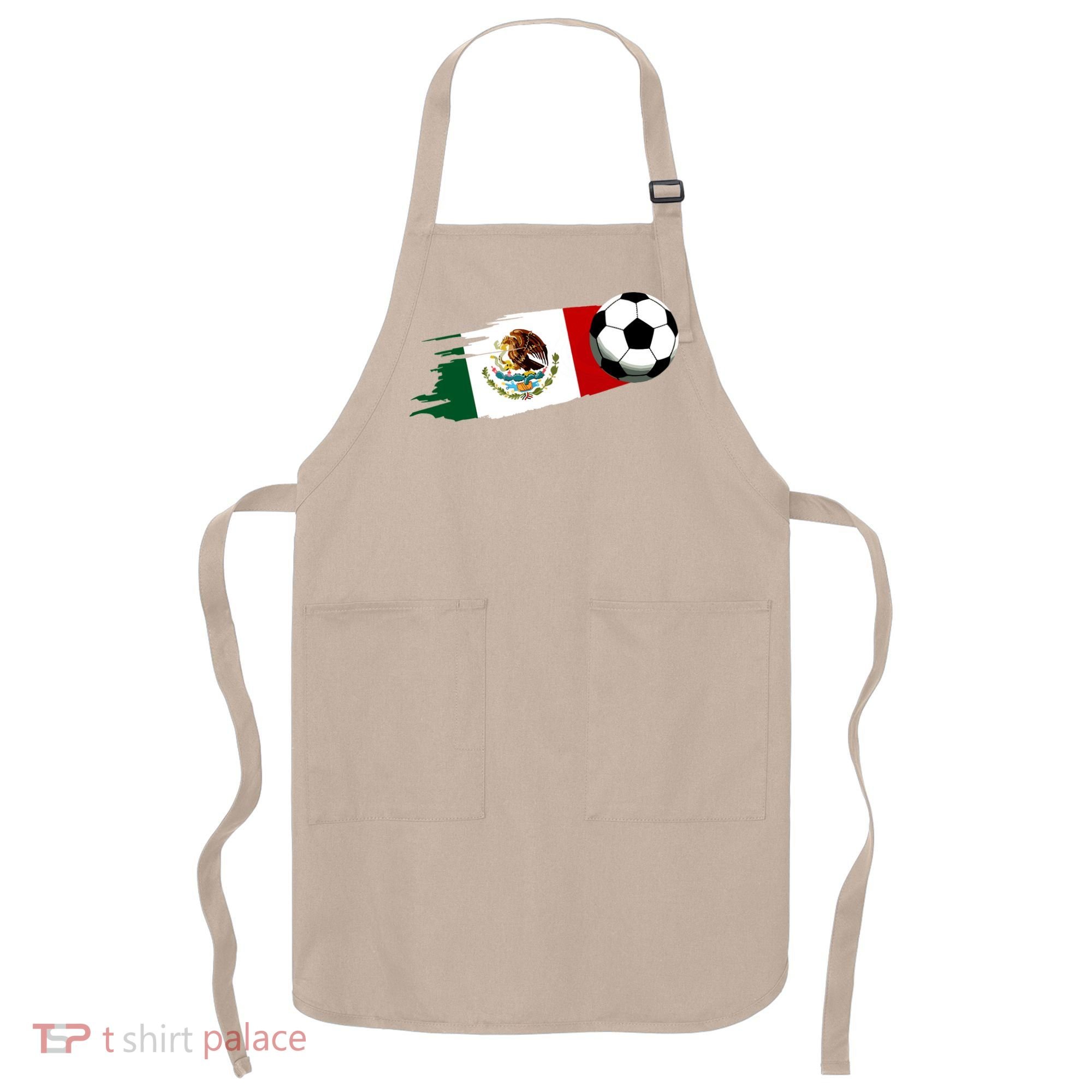Mexico Flag Jersey Mexican Soccer Team Mexican Apron