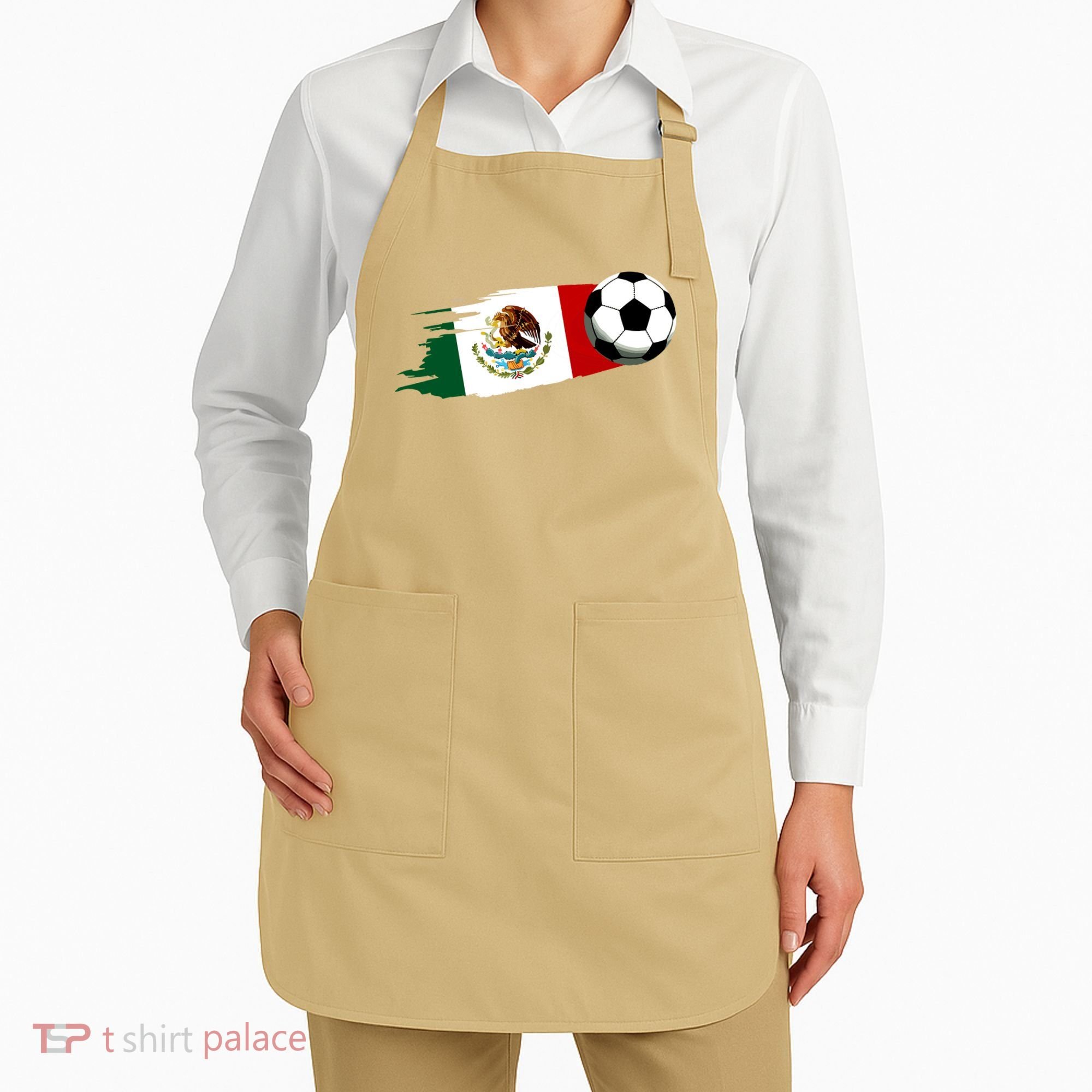 Mexico Flag Jersey Mexican Soccer Team Mexican Apron