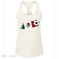 Mexico Flag Jersey Mexican Soccer Team Mexican Women's Tank Top thumb 0