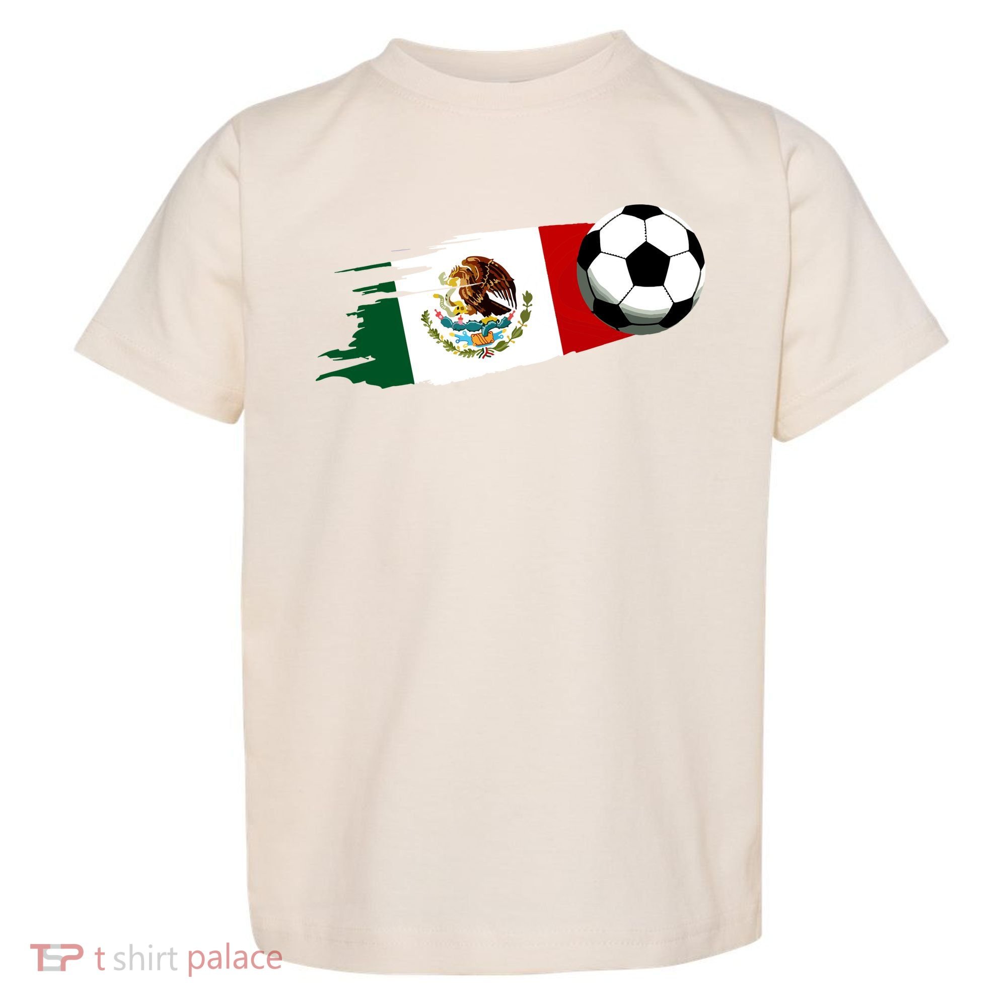 Mexico Flag Jersey Mexican Soccer Team Mexican Toddler T-Shirt