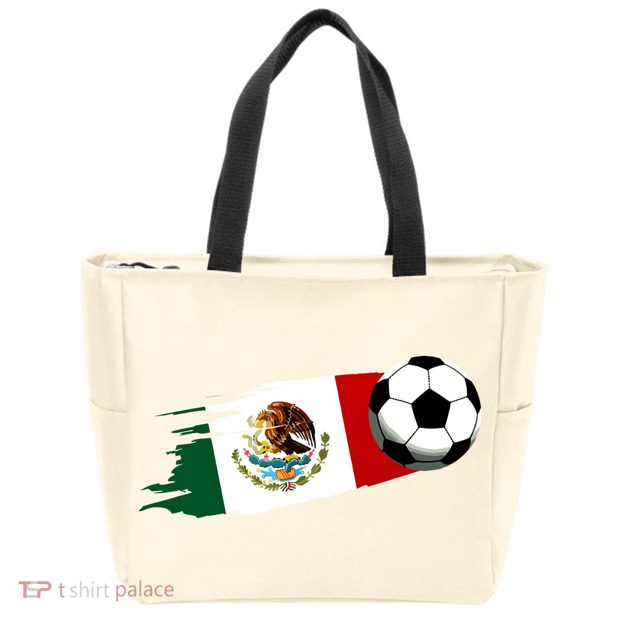 Mexico Flag Jersey Mexican Soccer Team Mexican Tote Bag