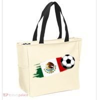Mexico Flag Jersey Mexican Soccer Team Mexican Tote Bag thumb 2