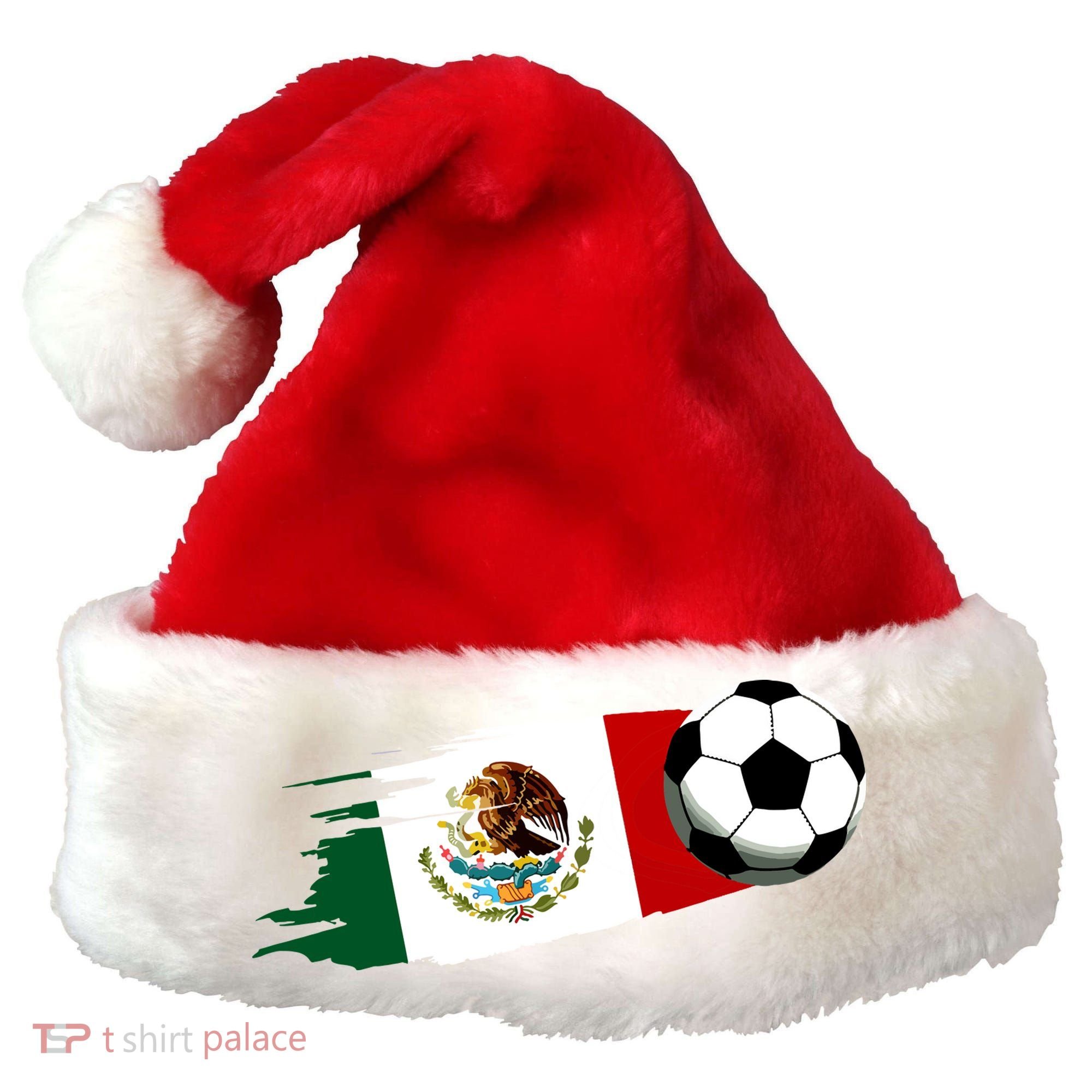 Mexico Flag Jersey Mexican Soccer Team Mexican Santa Hat