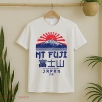 Mt. Fuji Japan Vintage Retro Souvenir Tokyo Japanese T-Shirt thumb 2