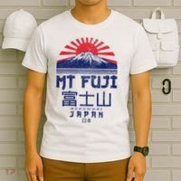 Mt. Fuji Japan Vintage Retro Souvenir Tokyo Japanese T-Shirt thumb 6
