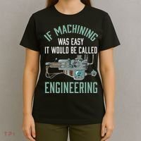 Machinist Funny Joke Humor CNC Machinist Gift T-Shirt thumb 4