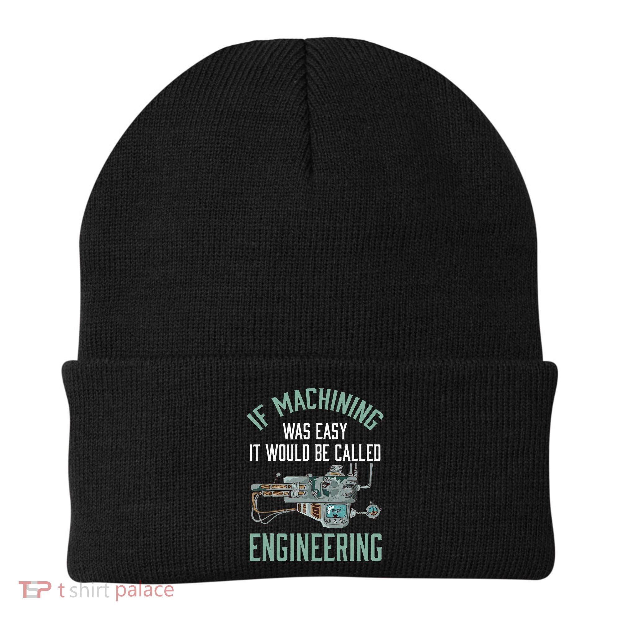 Machinist Funny Joke Humor CNC Machinist Gift Beanie