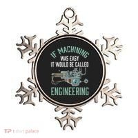 Machinist Funny Joke Humor CNC Machinist Gift Ornament thumb 0