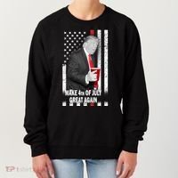 Donald Trump Make 4th Of July Great Again Women's Sweatshirt thumb 0