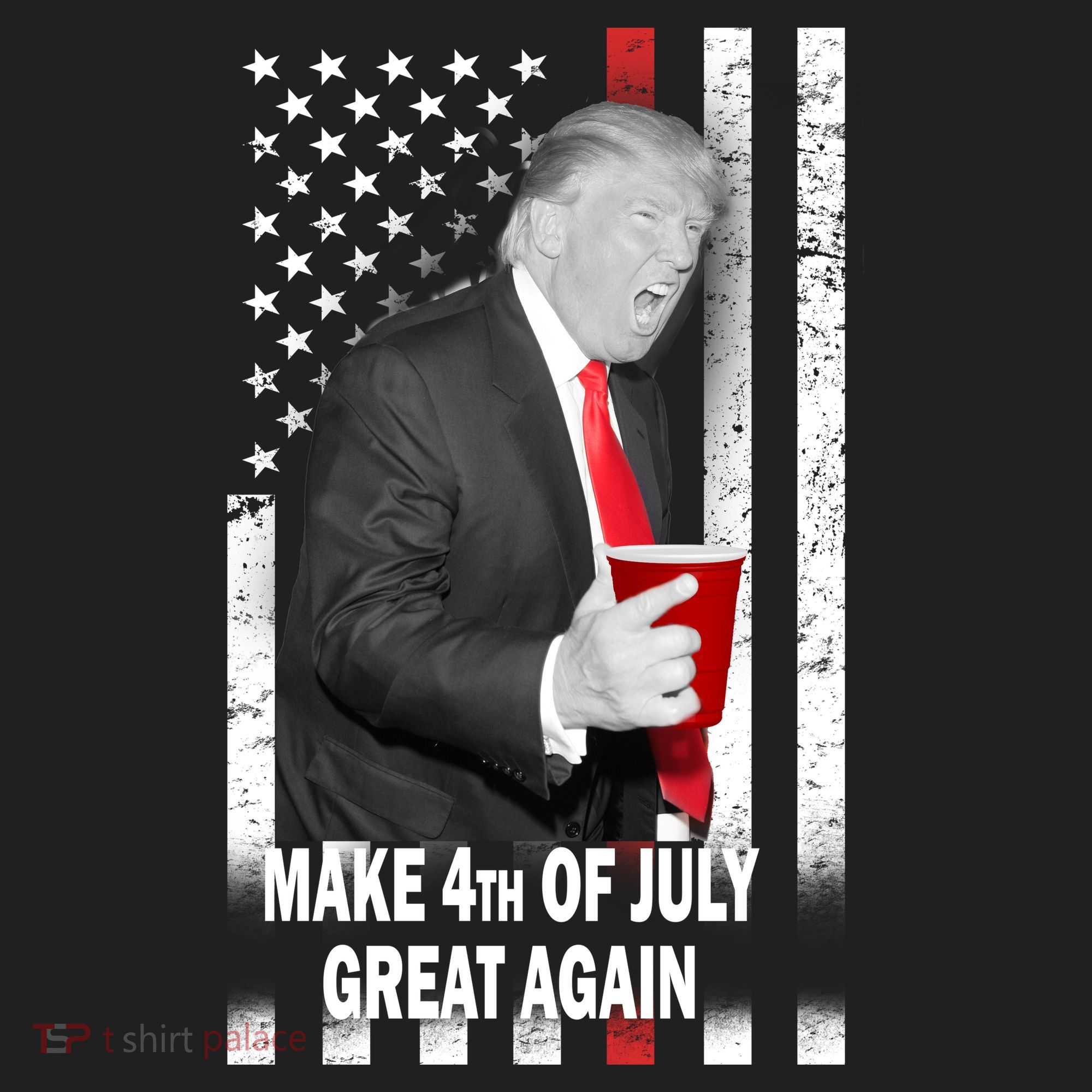 Donald Trump Make 4th Of July Great Again Women's Sweatshirt