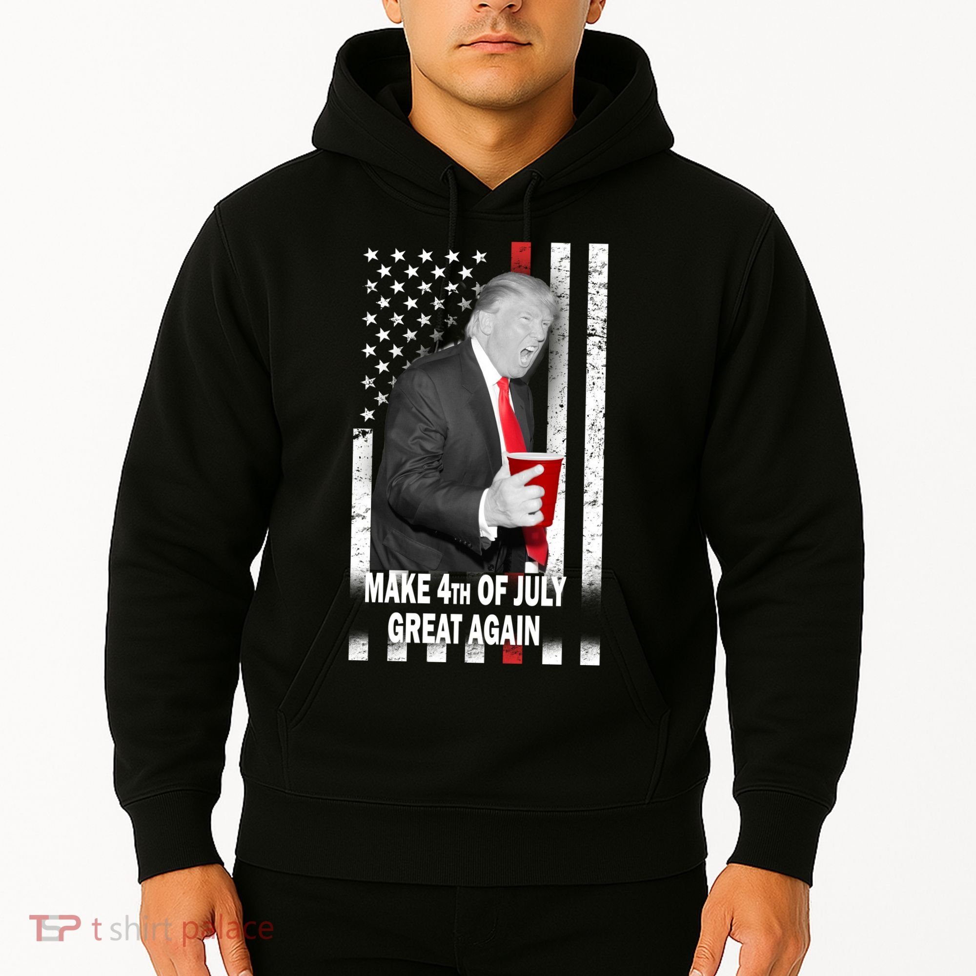 Donald Trump Make 4th Of July Great Again Hoodie