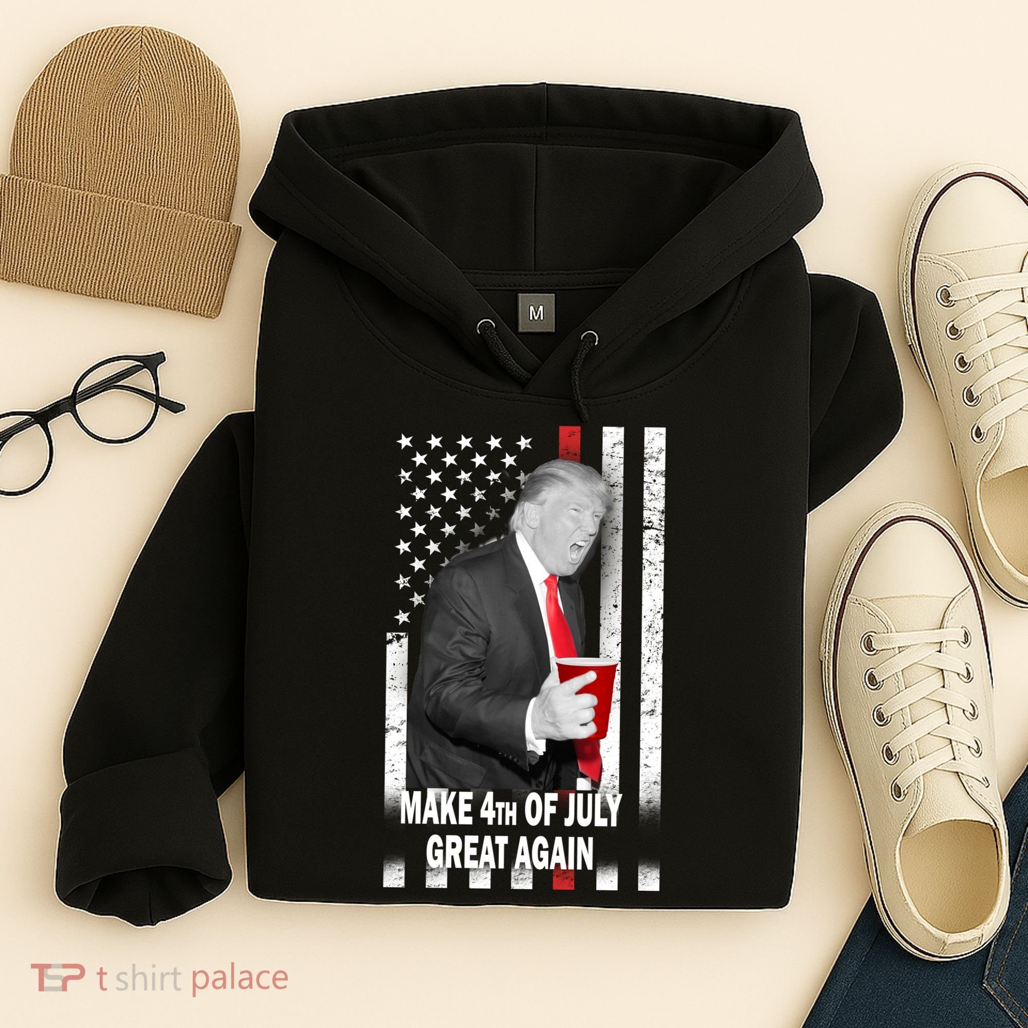 Donald Trump Make 4th Of July Great Again Hoodie