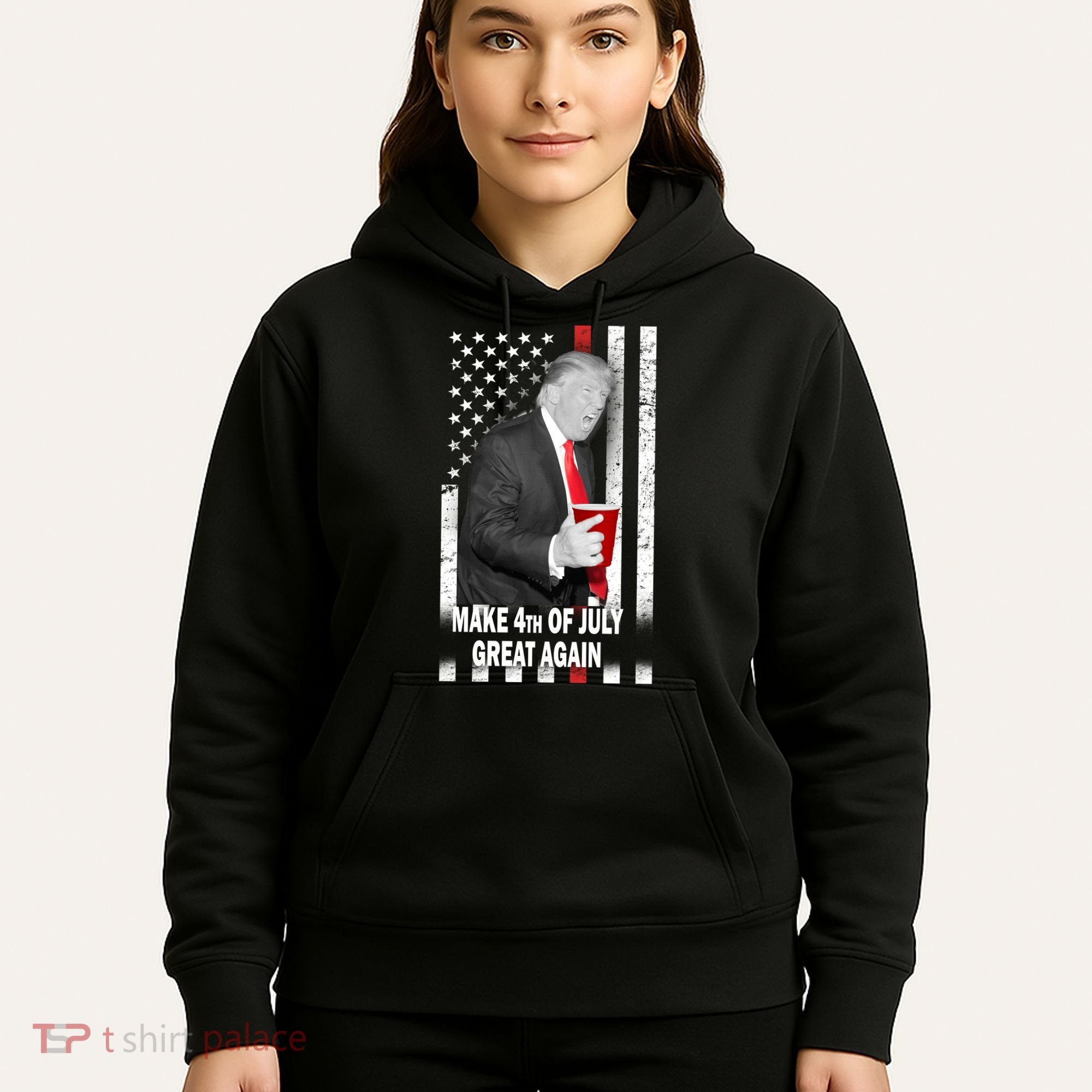 Donald Trump Make 4th Of July Great Again Hoodie