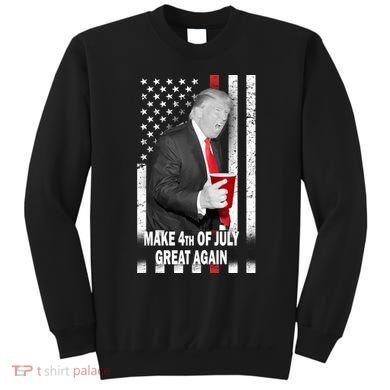 Donald Trump Make 4th Of July Great Again Sweatshirt