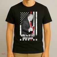Donald Trump Make 4th Of July Great Again T-Shirt thumb 3